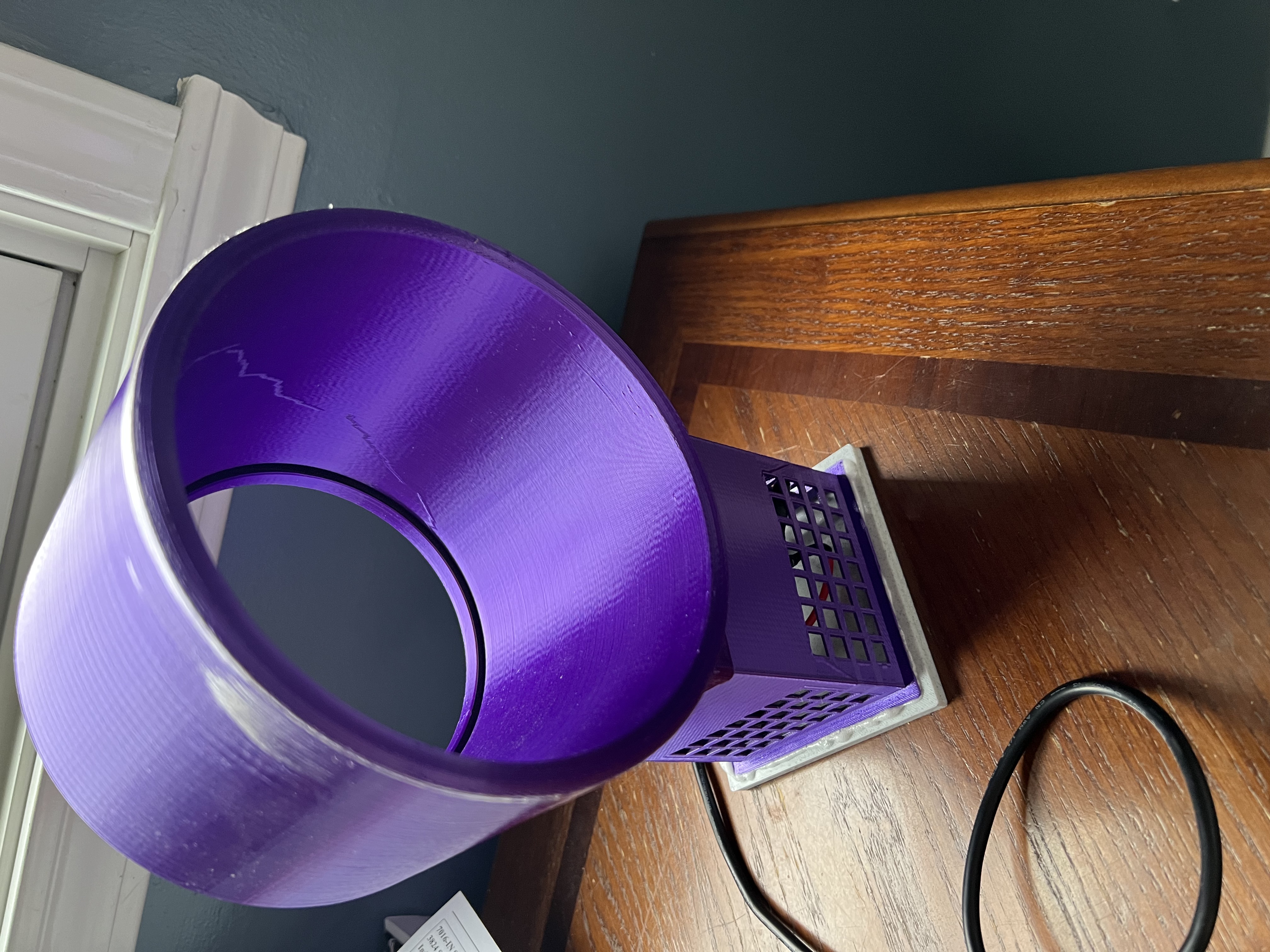 Bladeless Fan remix for 80mm PC fan