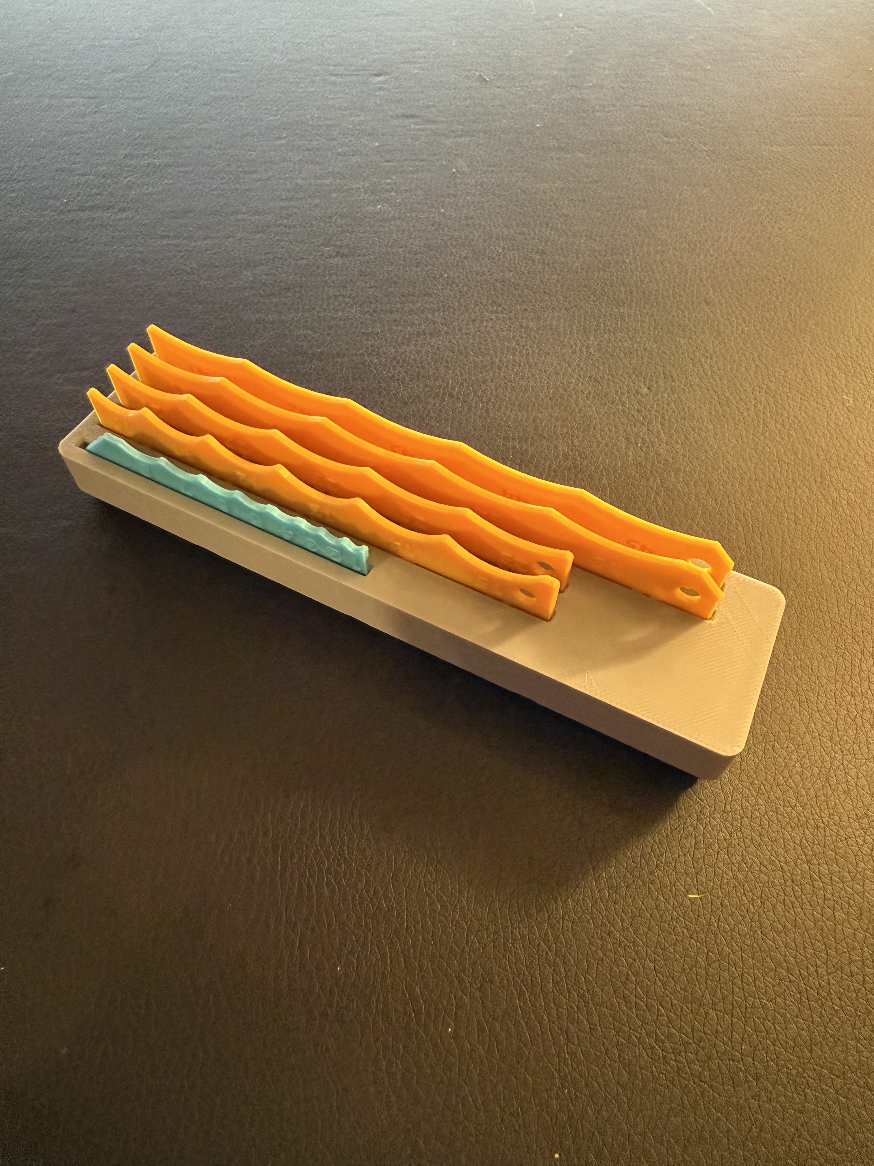 Outer Radius Gauge Tool Gridfinity Holder 3D model