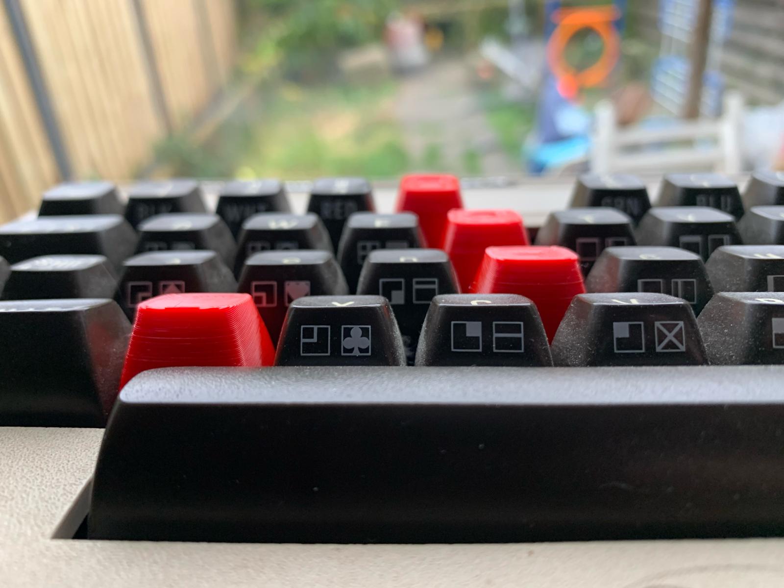 Miniatura 3 do modelo 3D Commodore 64 (C64) - Keycap replacements set