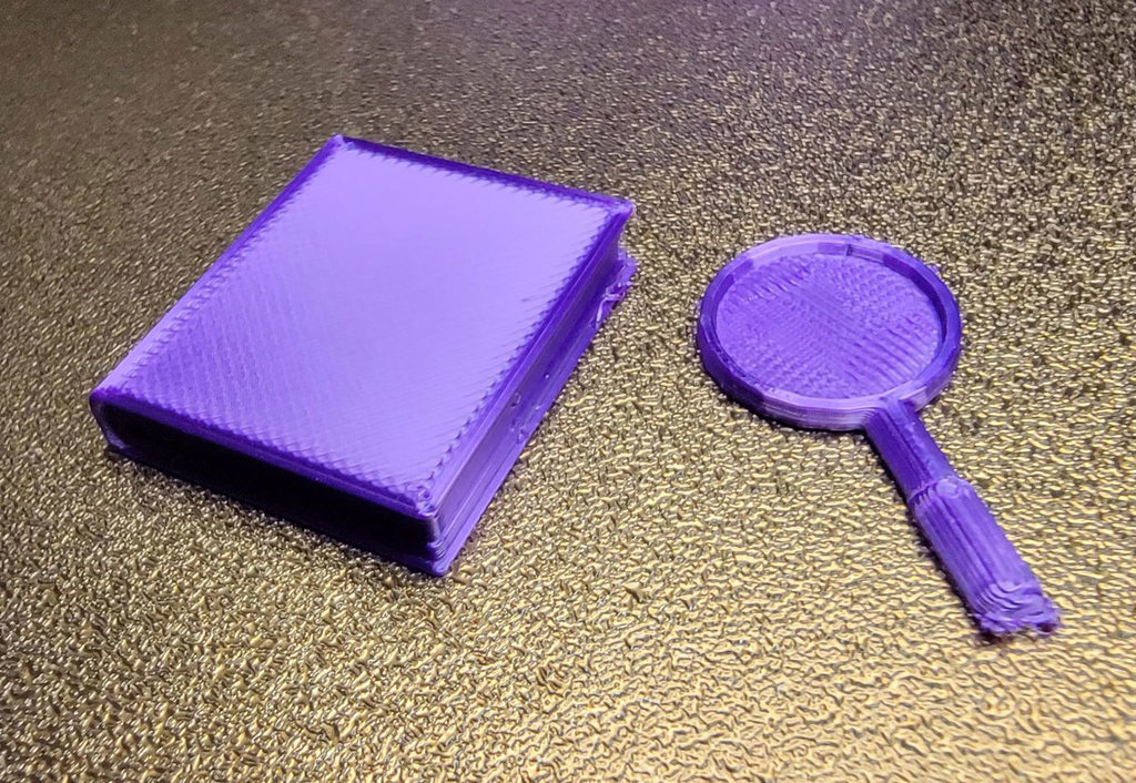 Book and Magnifying glass for Arnak