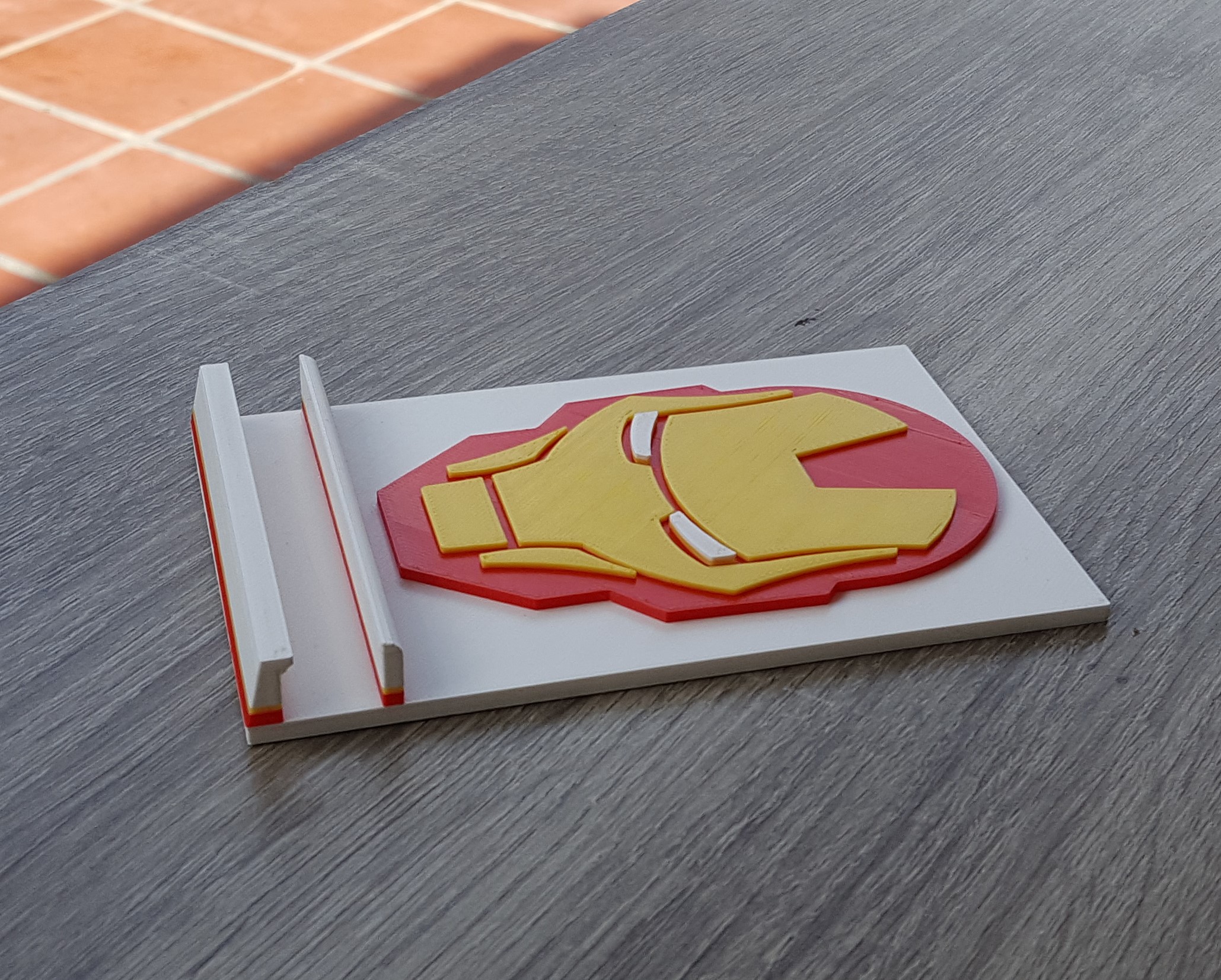 Soporte Celular Iron Man