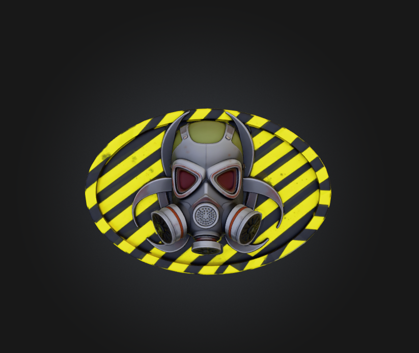 Biohazard STALKER Plate