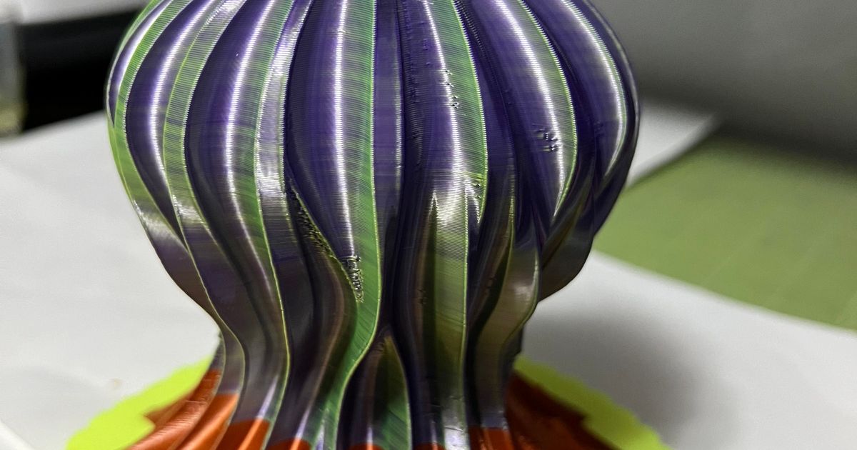 GEAR VASE(VASE MODE PRINT) by Blake3DPrinting Download free STL model