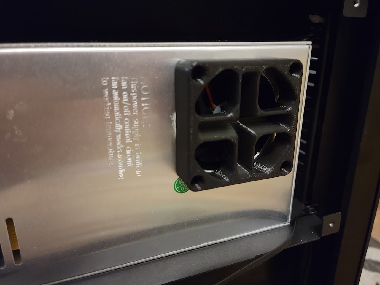 Flyingbear reborn PSU Fan Duct