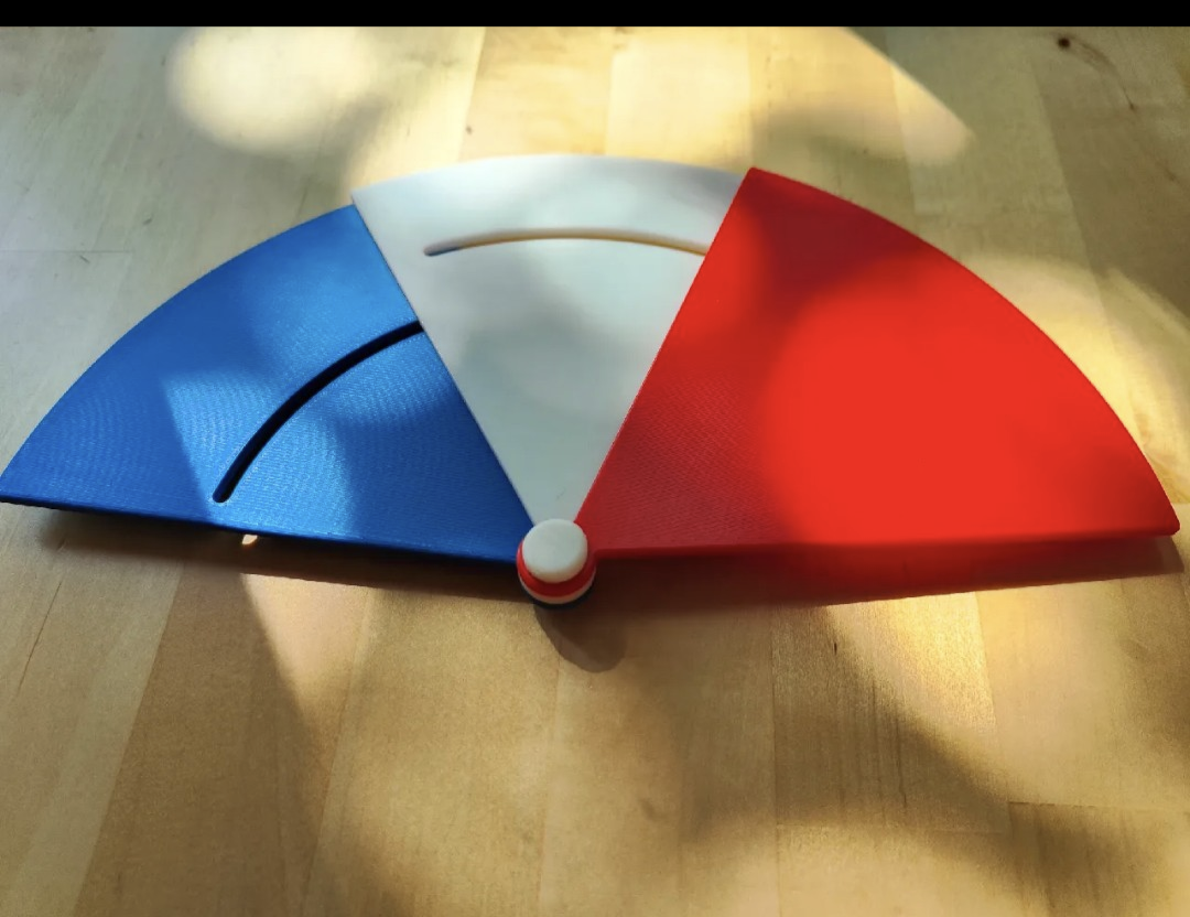 Eventail pliable