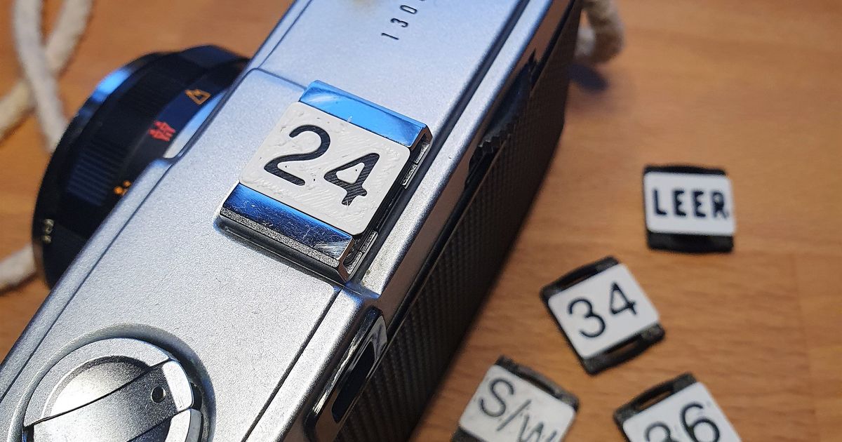 Camera Hot Shoe Covers by Andreas G Download free STL model