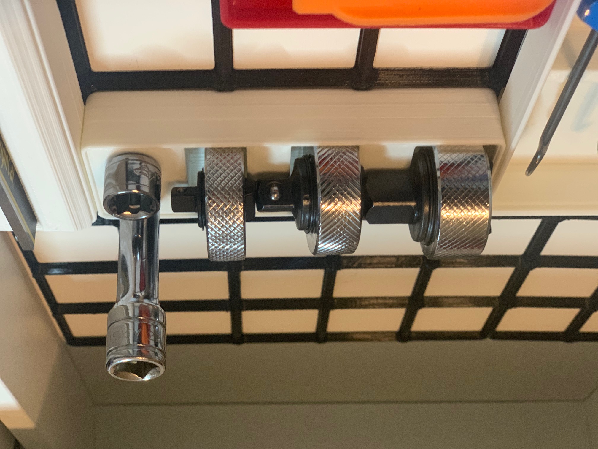 Gridfinity - Harbor Freight Thumbwheel Ratchet Holder