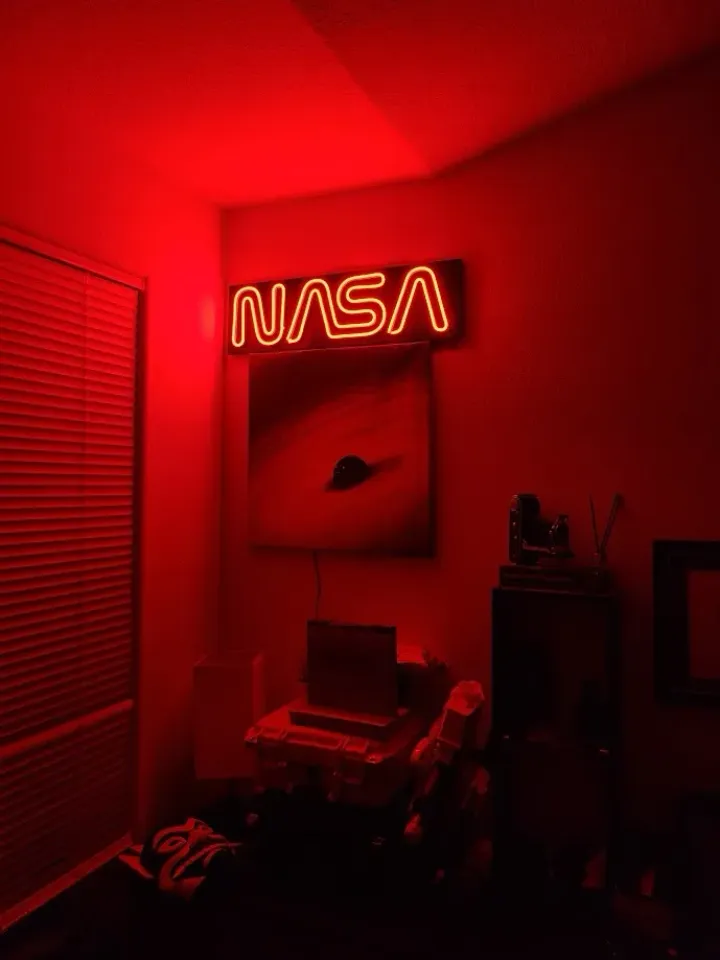 NASA Worm Neon LED Sign by Matthew Gilbert | Download free STL model ...