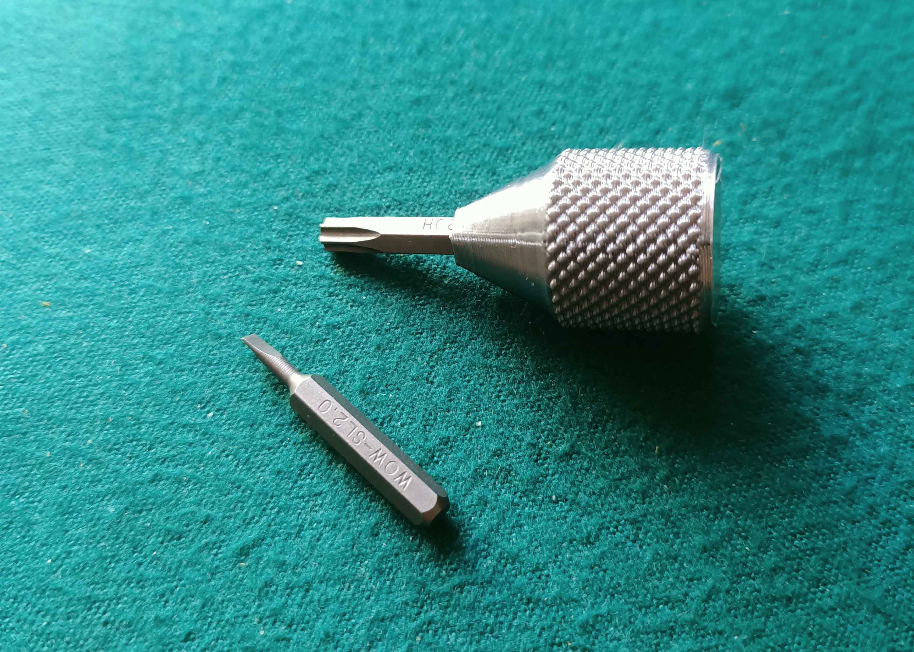 Another simple Knob for 4mm bit