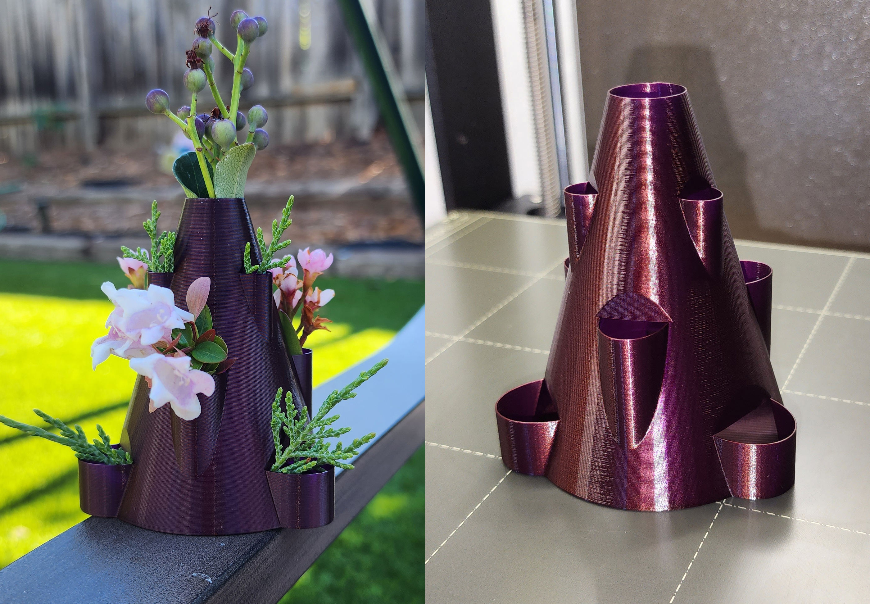 10 tier volcano planter vase 🌋