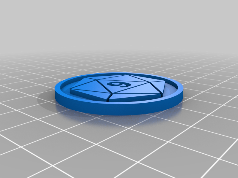 D20 initiative tokens for DND by ReWrite | Download free STL model ...