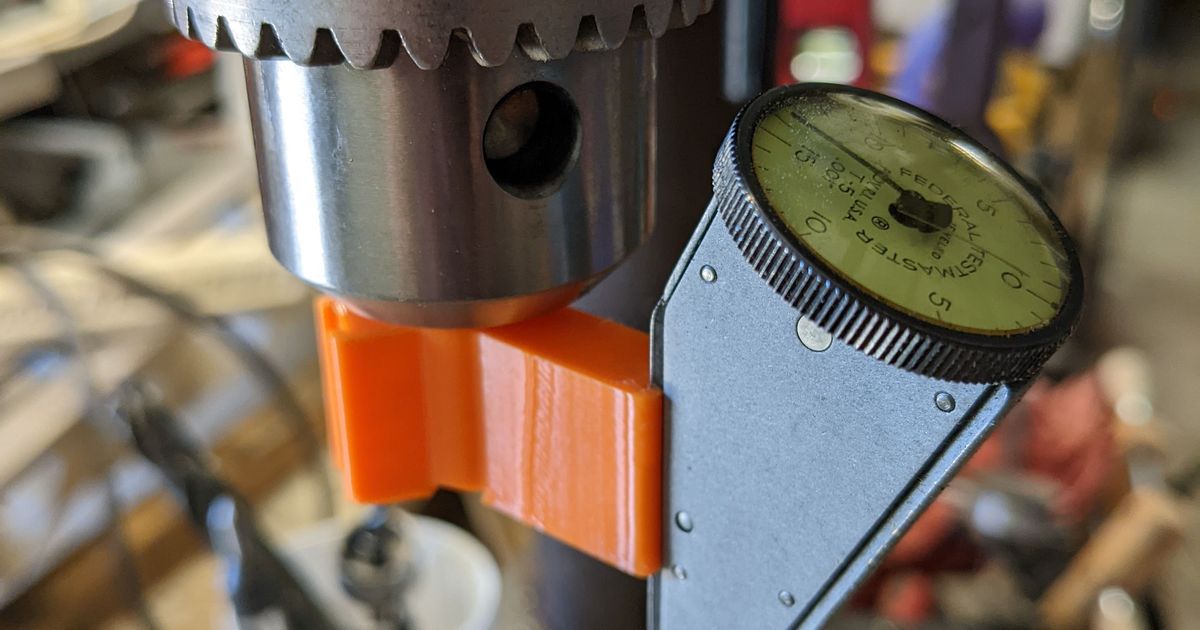 Drill Press Dovetail Dial Indicator Holder by Nexox Enigma Download