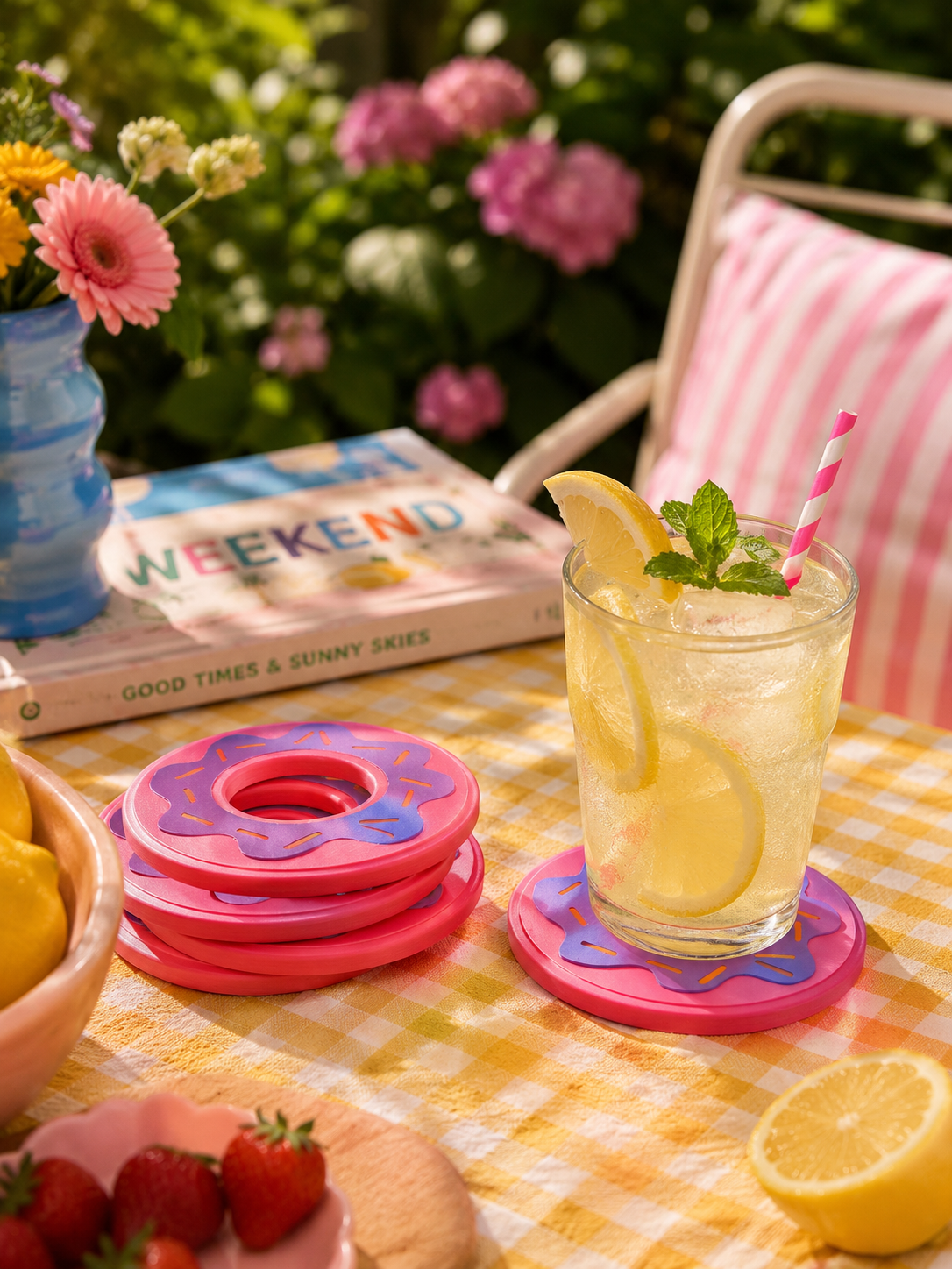 Donut coaster