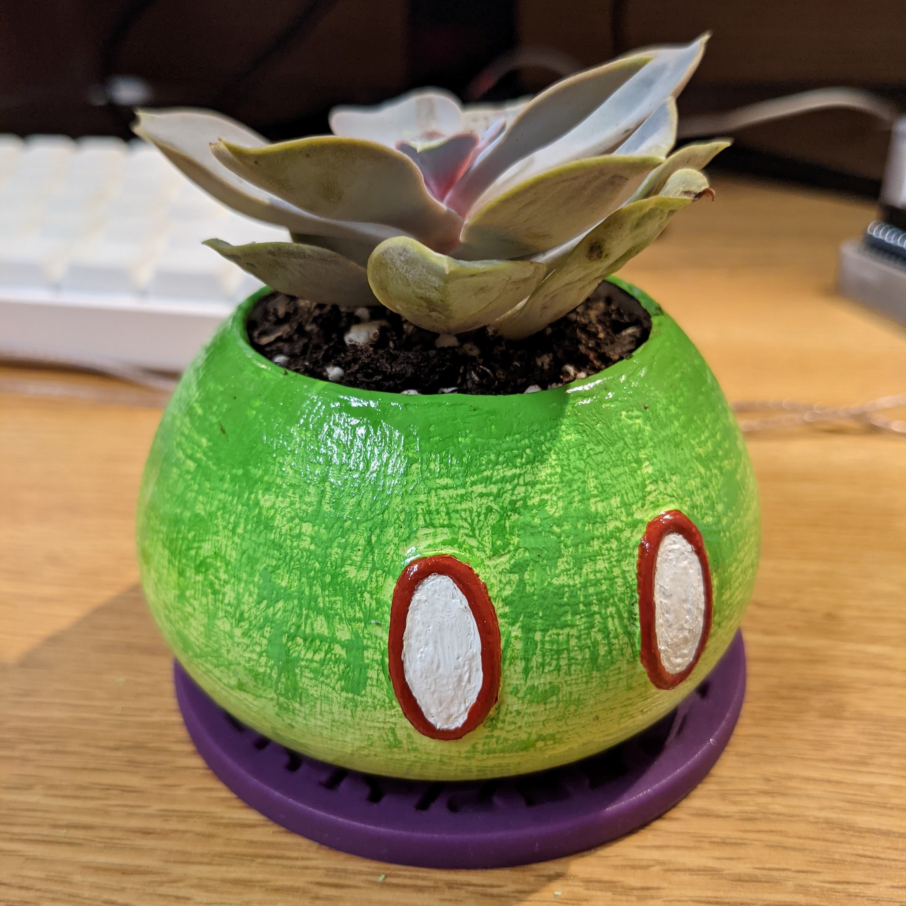 Genshin Impact Dendro Slime Planter by soda22 | Download free STL model | Printables.com