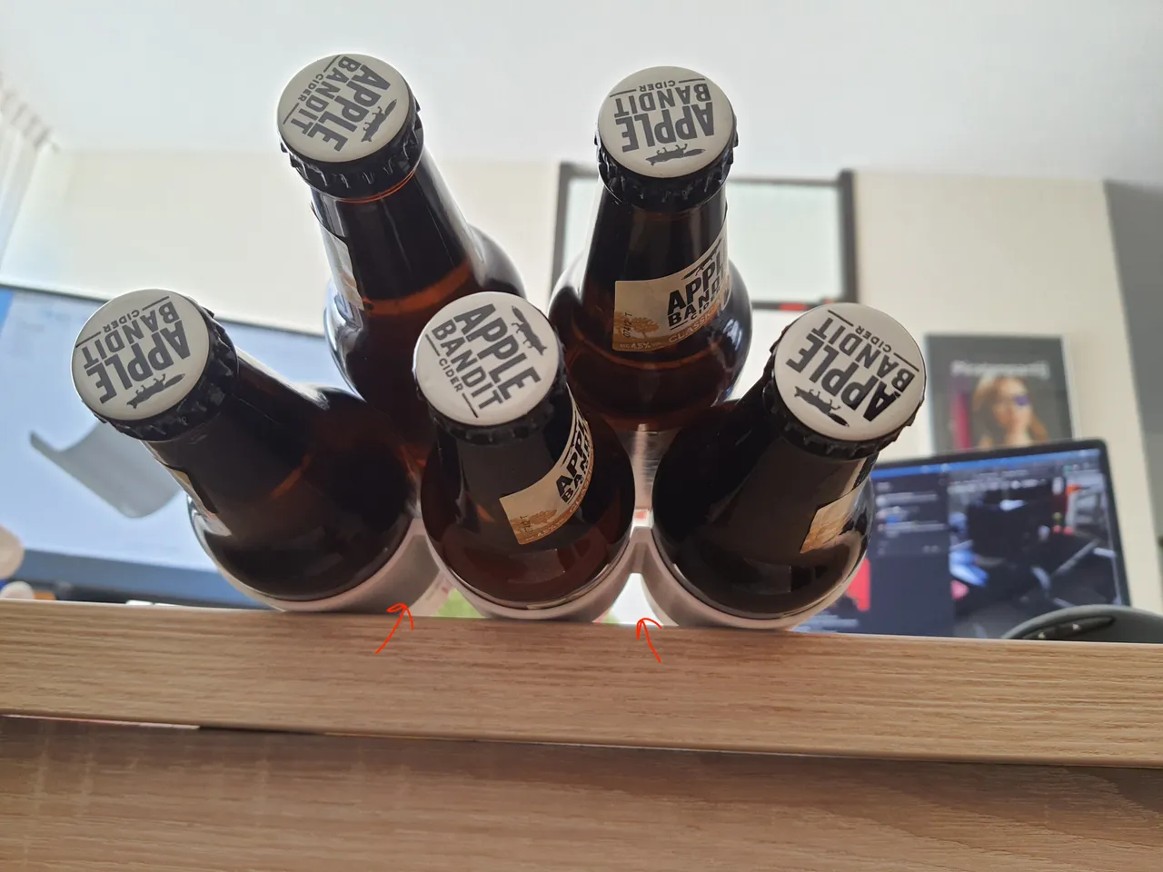 Free STL file Beer Bottles rack, Bottle holder, range bouteilles de bière  pour frigo ou étagère, frigidaire, portes-bouteilles 🍺・3D printable model  to download・Cults