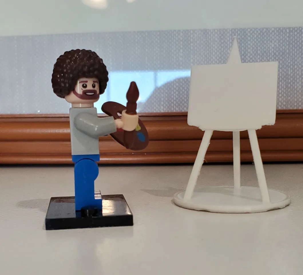Miniature Easel by ARGreg | Download free STL model | Printables.com