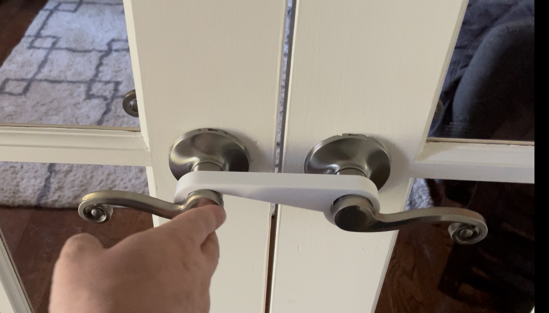 Child Safety Door Latch by Lex Download free STL model