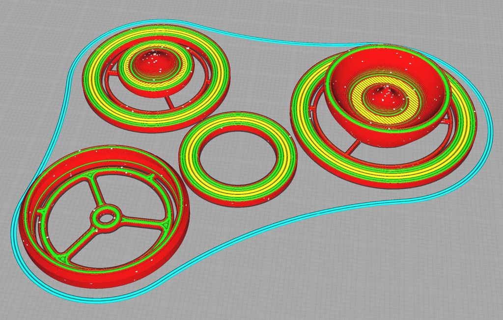 Hydraulic Ram Water Pump WORKING by hopping3d Download free STL
