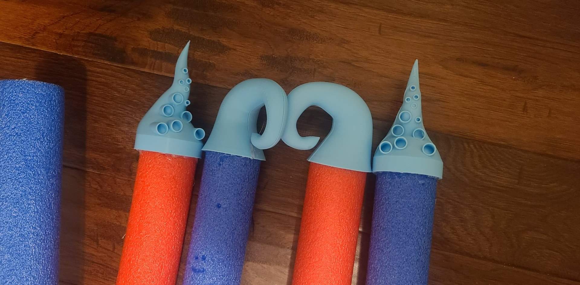 Octopus tentacle tips by abhebner Download free STL model