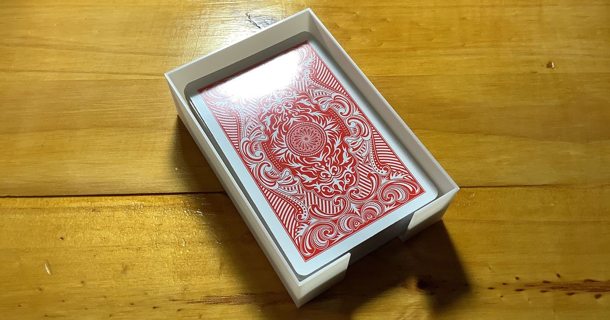 deck of cards holder by Lemoulin Download free STL model