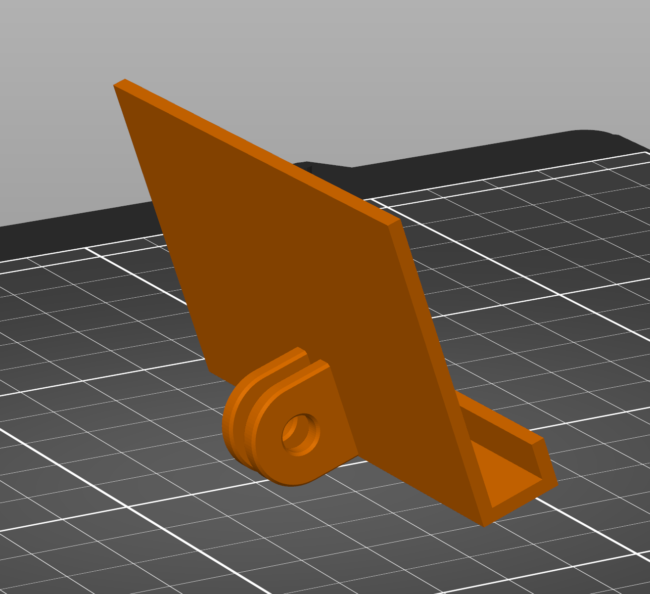 Simple Phone Mount by DrumCamper Download free STL model