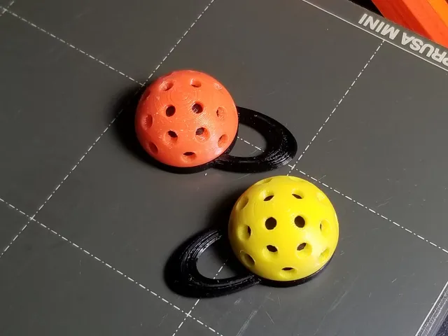Pickleball Keychain / Bag Trinket