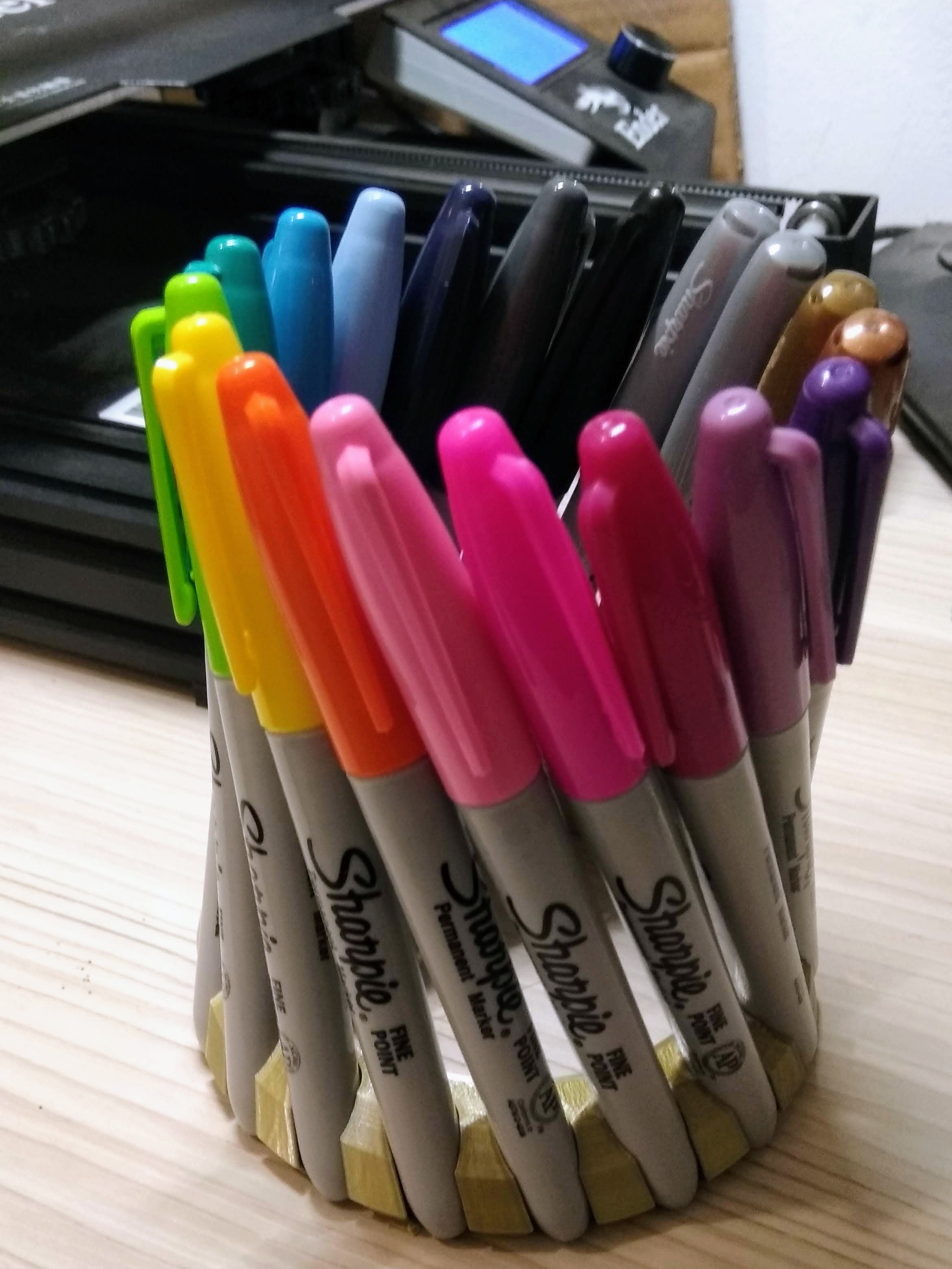 18 sharpie Crown of Pens