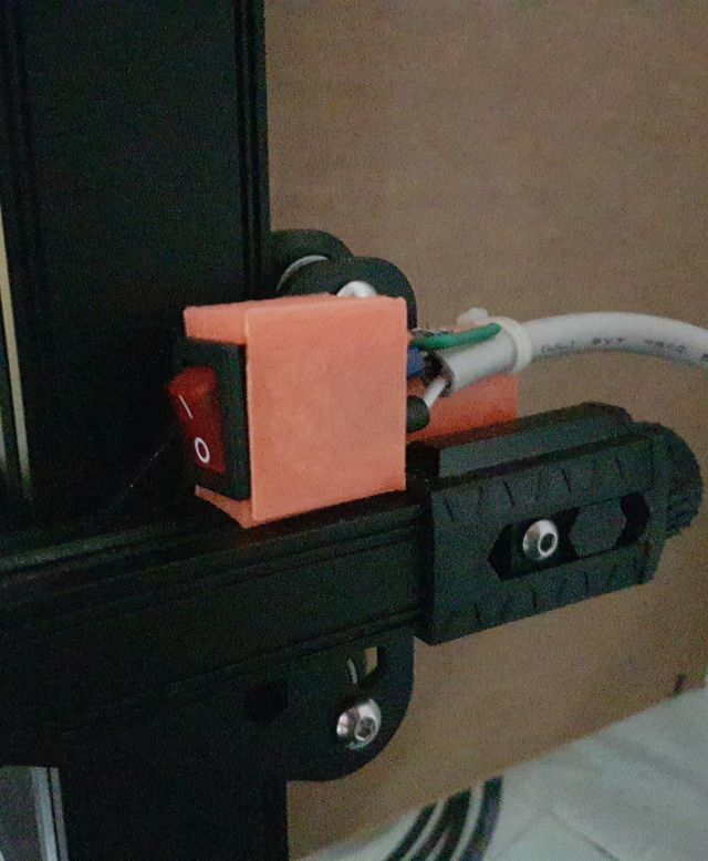 Creality CR-6 SE Power Off Autoswitch adjustable remix