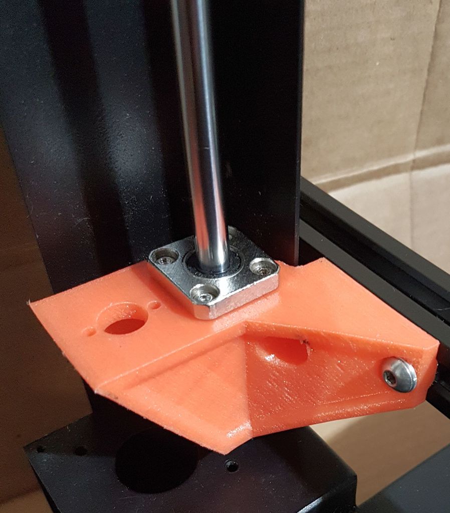 Anycubic mega i3 V-slot aluminum extrusion upgrade to mega X