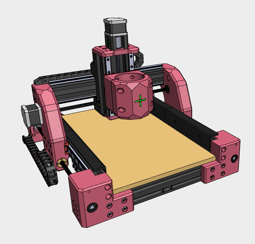 E3CNC MGN MOD ALT (THREADED ROD)