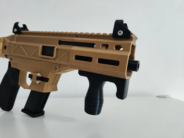 MP5K style M-LOK grip remix