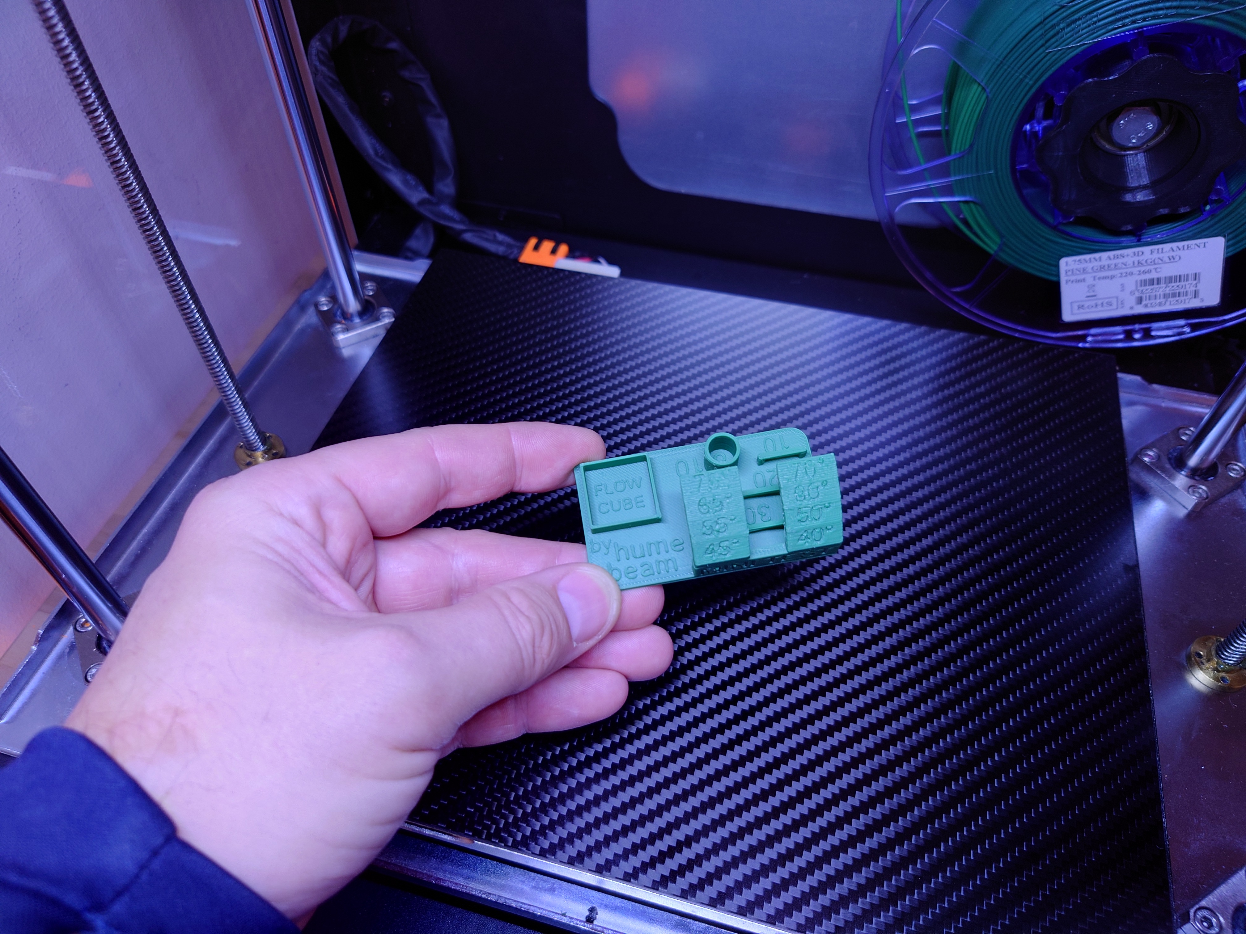 Miniatura 2 do modelo 3D 3D Printer Mini Test