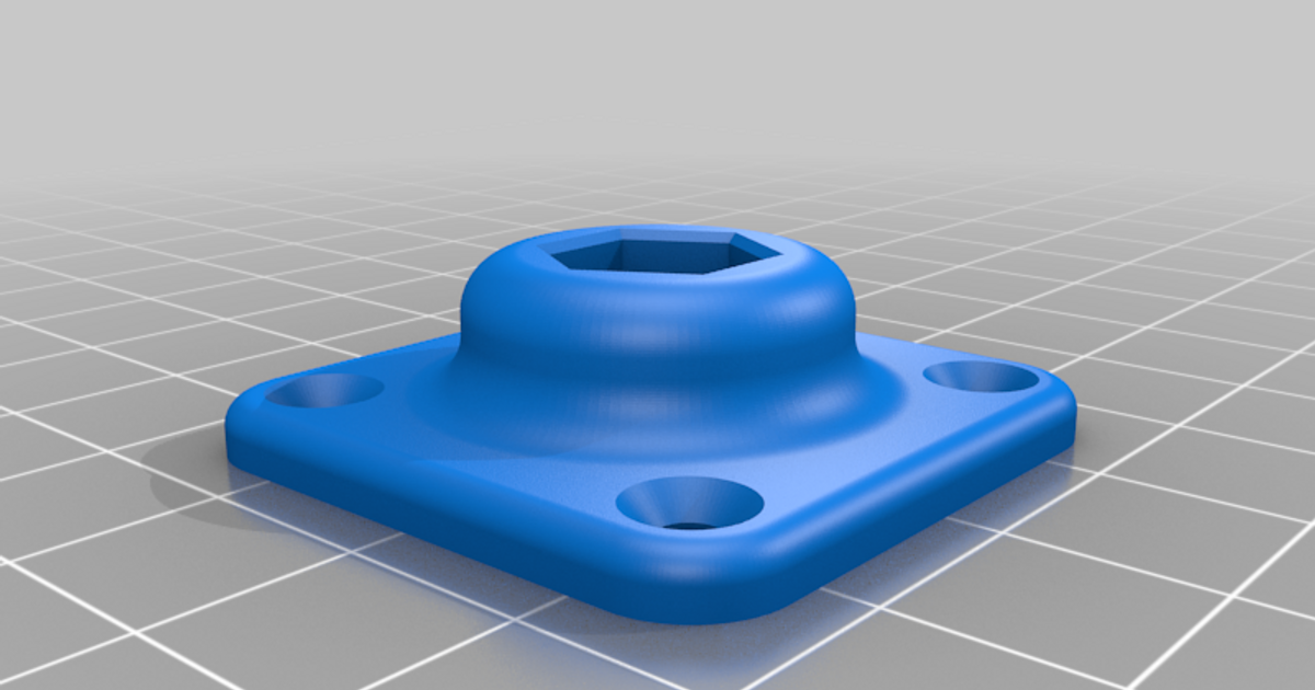 Adjustable foot by PapsOu | Download free STL model | Printables.com