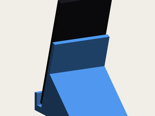 Phone Desk Stand for Samsung Galaxy S22+ with Charging Cable Tunnel