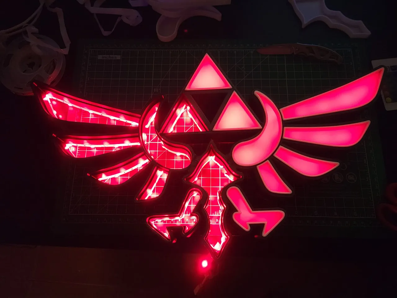 Hylian Shield Legend of Zelda LED Neon Sign