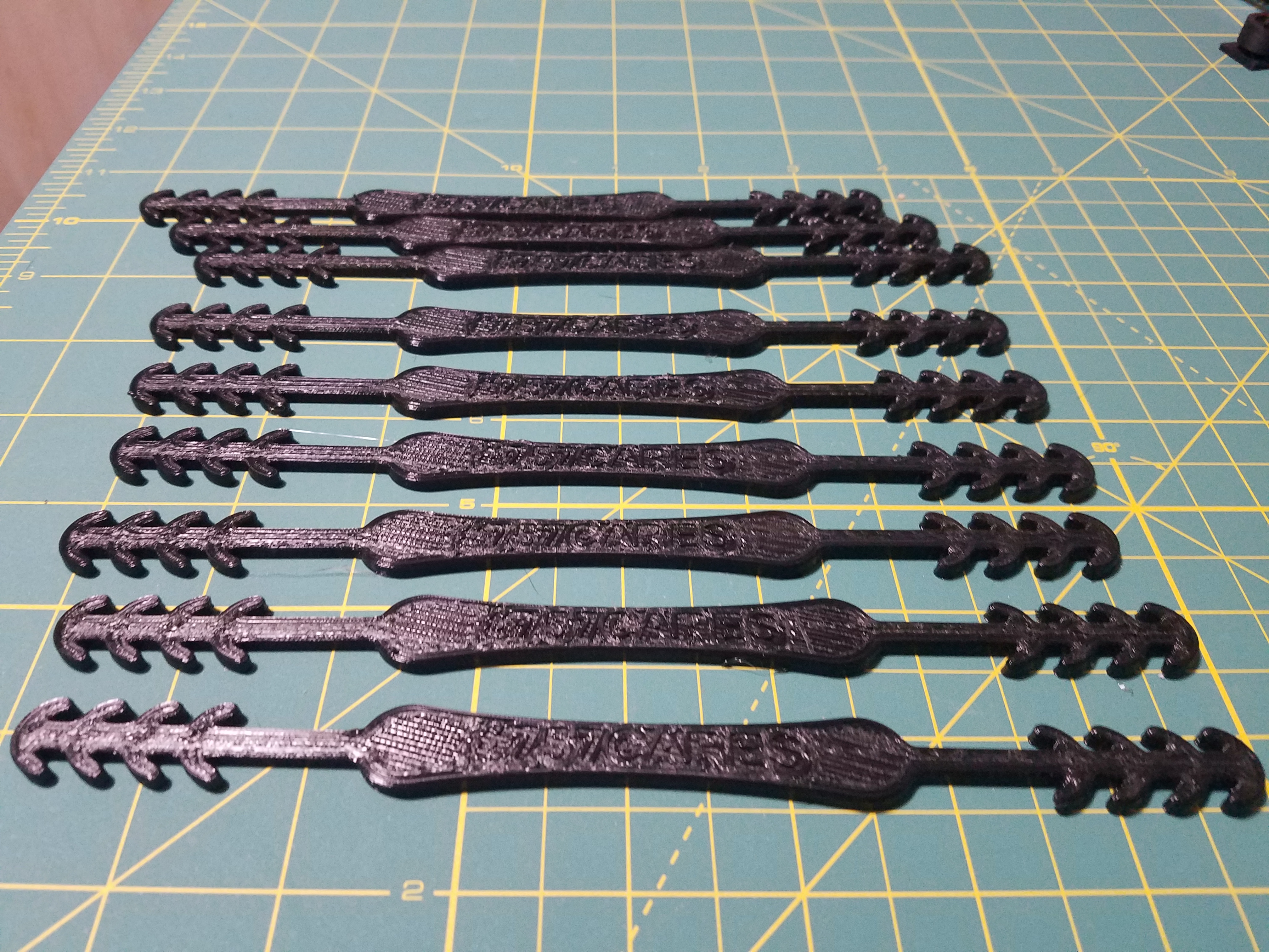 #757CARES Mask Strap. Designed for flexible materials like TPU.