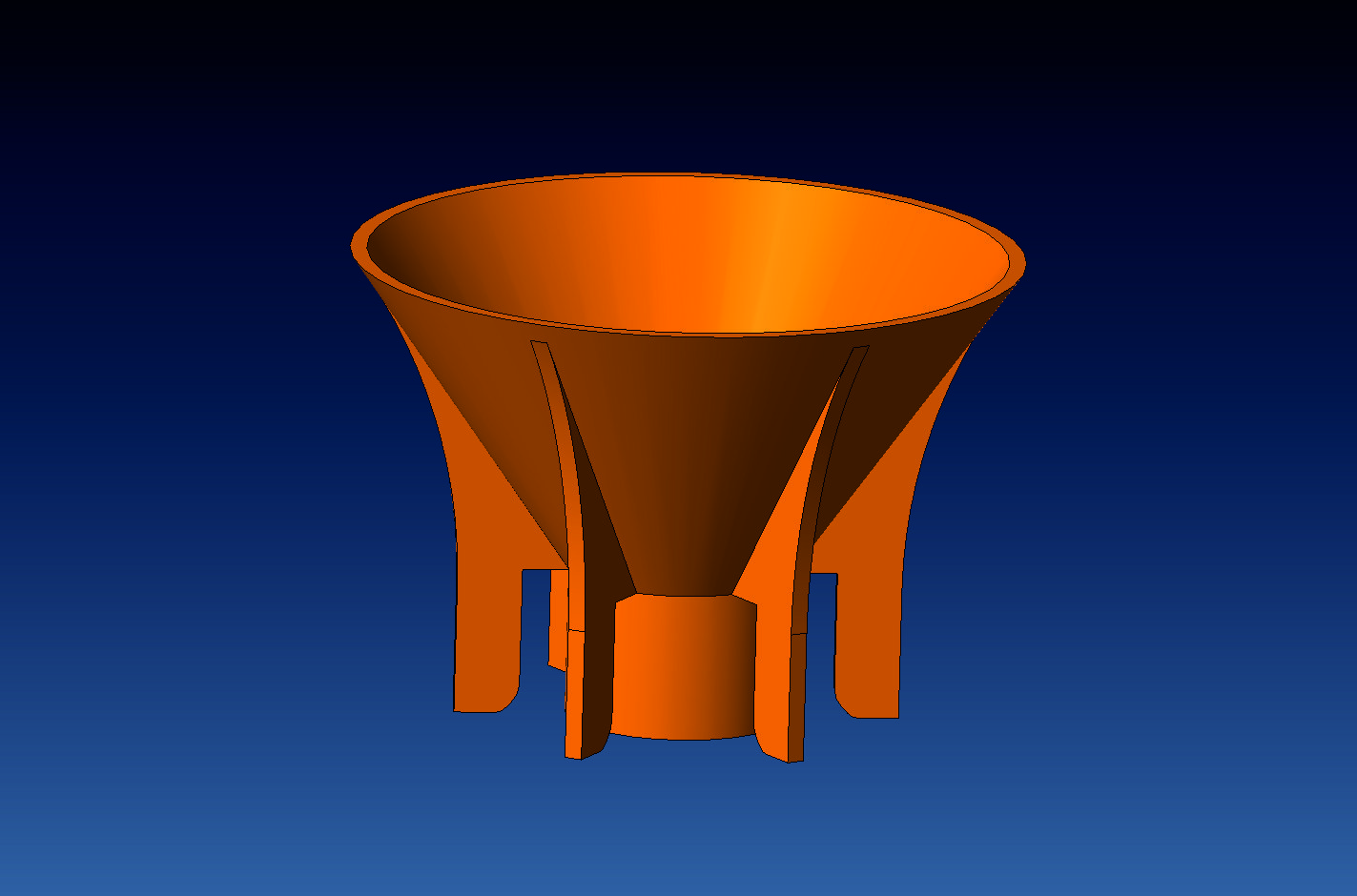Plastic bottle funnel (second life)