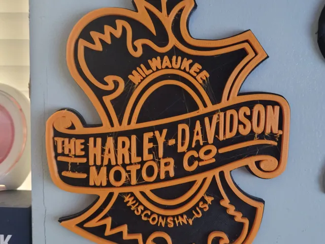 Old School Harley Logo