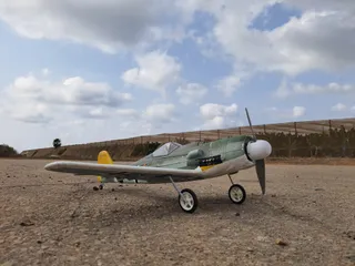 3d printed spinner for rc fw-190 D-9