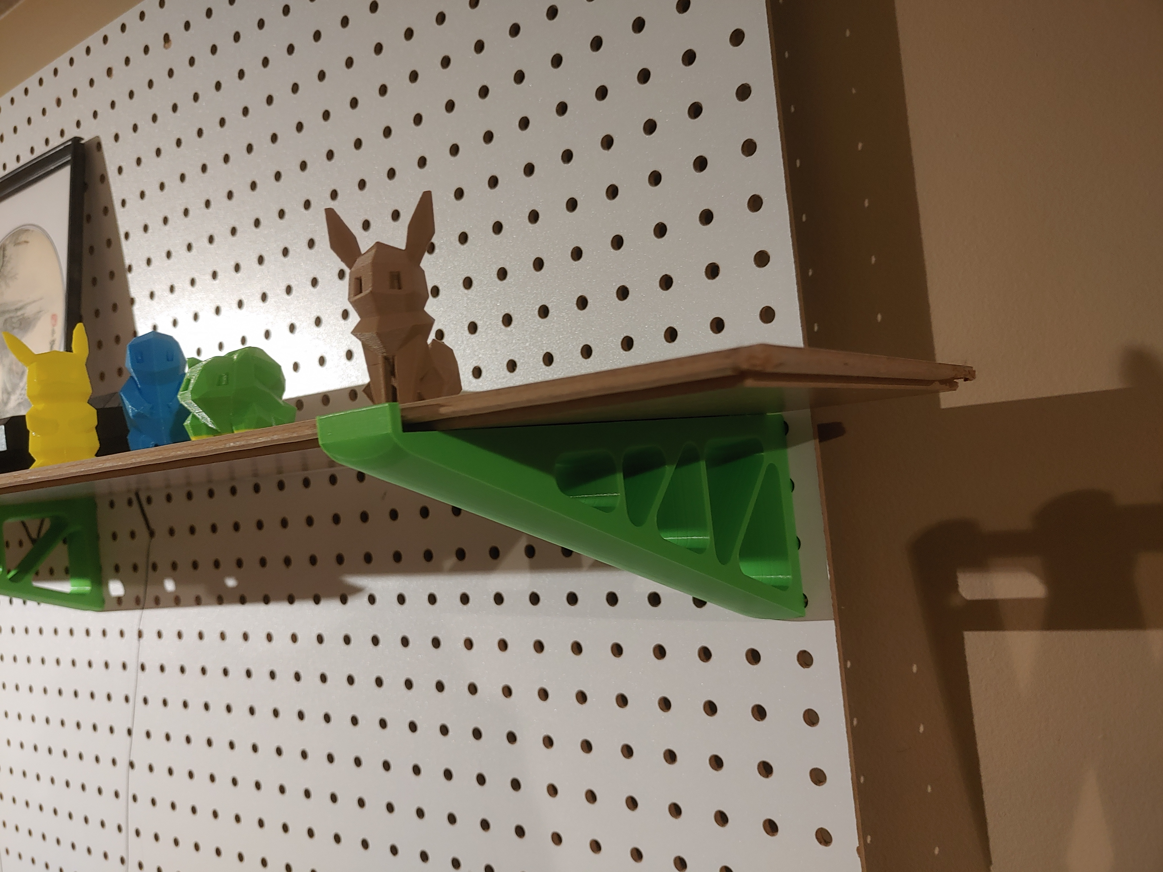 Pegboard Shelf Mount with ends
