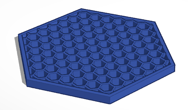 Hexagon hexagon coaster