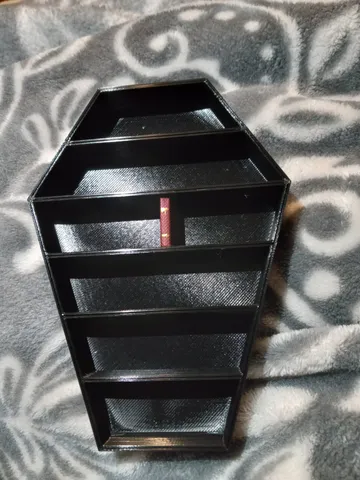 Coffin Bookcase Shelf