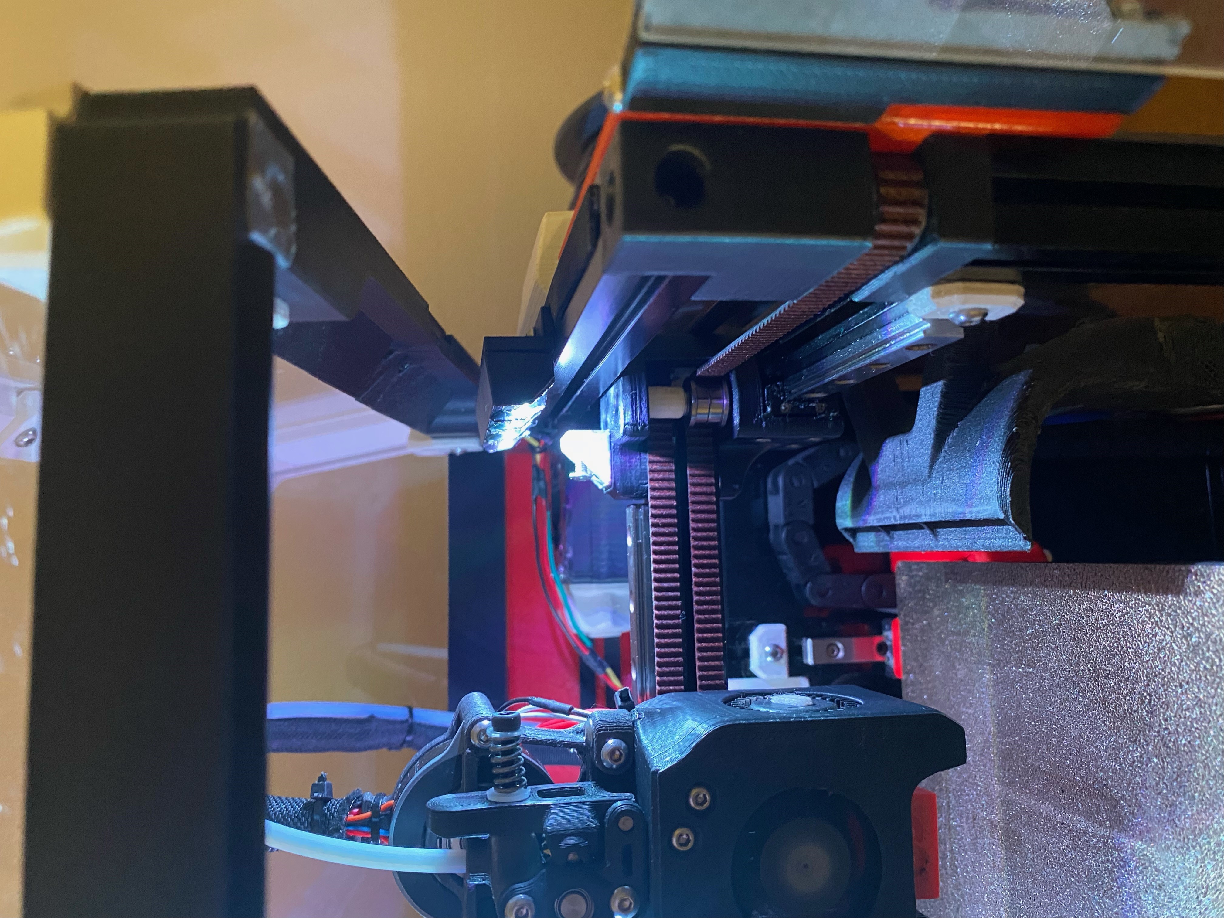 Miniatura 2 do modelo 3D Voron V0.1 Led holder diffuser