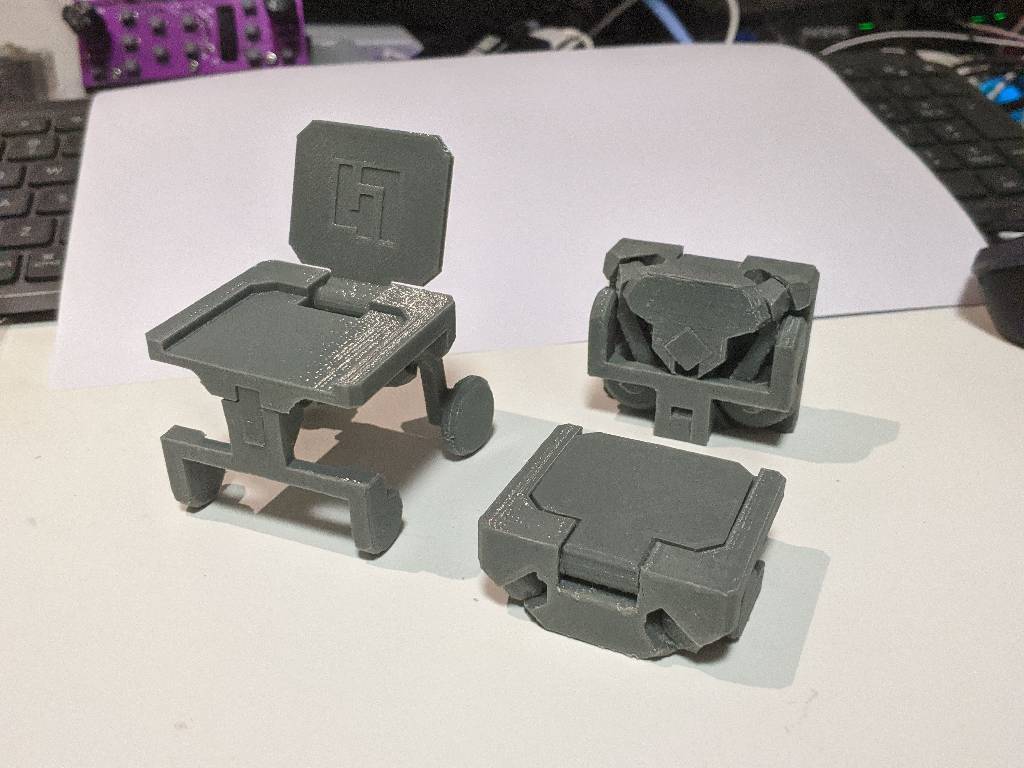 Folding   Wheelchair      1/10 lowpoly project 47