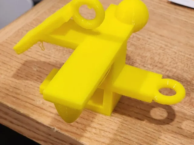 Random overhang support test