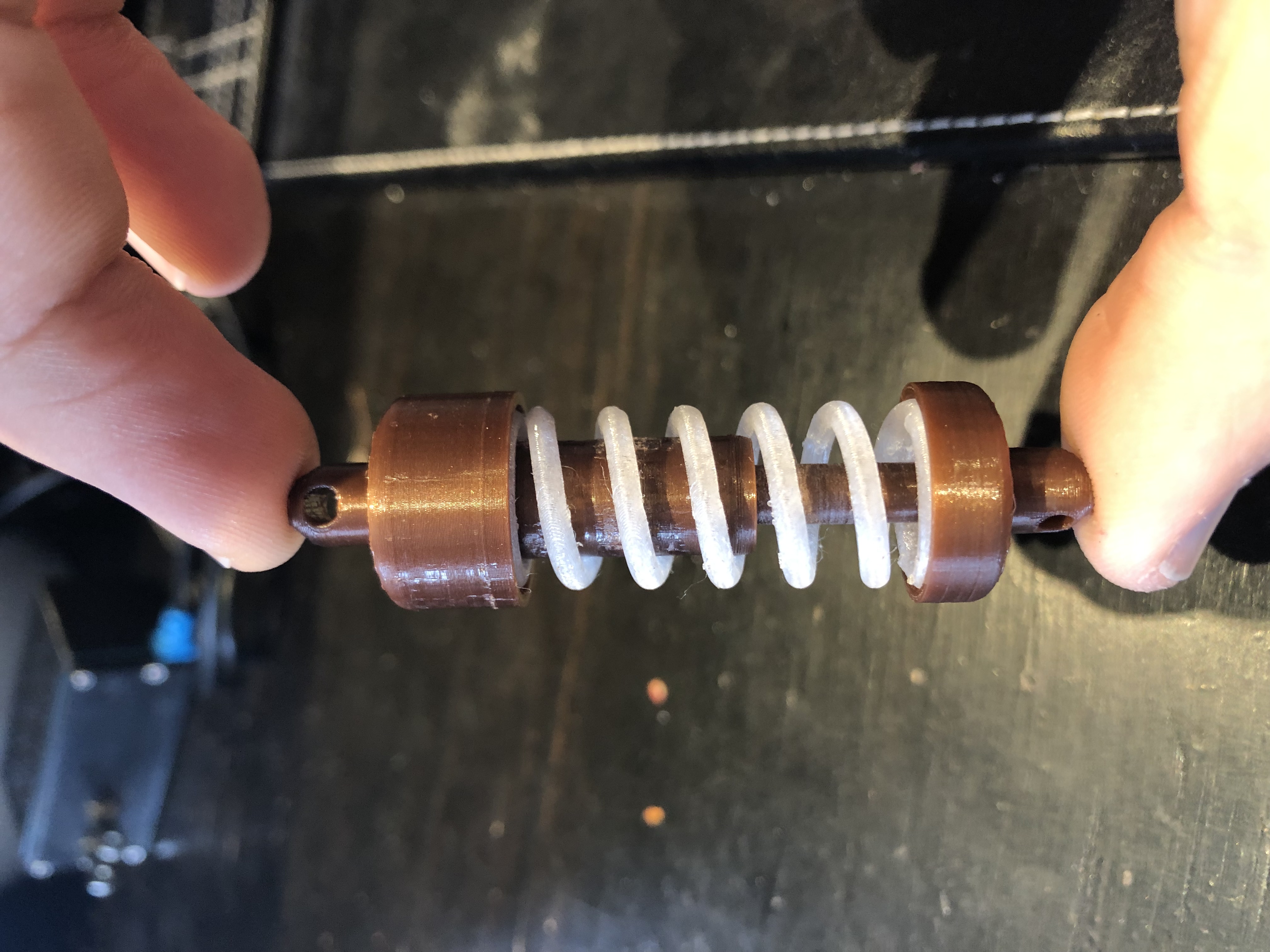3D Printed Coil-Over Shocks