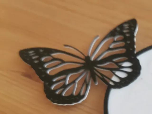 Butterfly window or table decoration Schmetterling Fensterdeko Deko Fensterschmuck