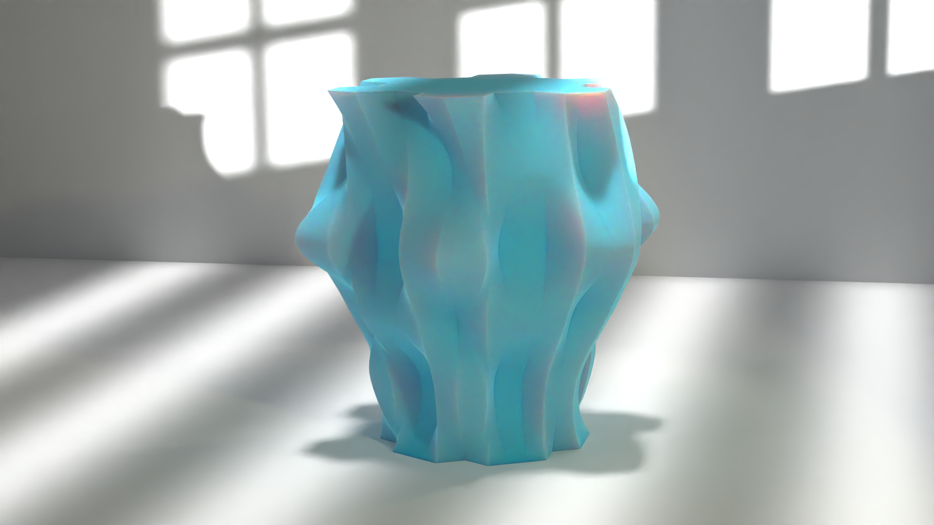 Hexagonal Vase