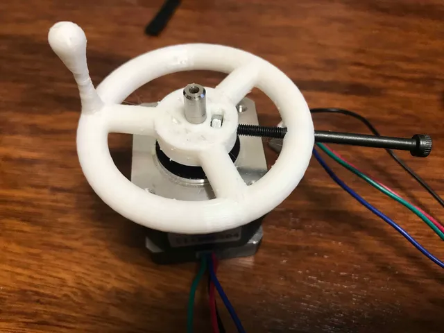 Handwheel for 5mm, 6mm, 8mm, 0.25in, 0.4375in, 0.5in etc.