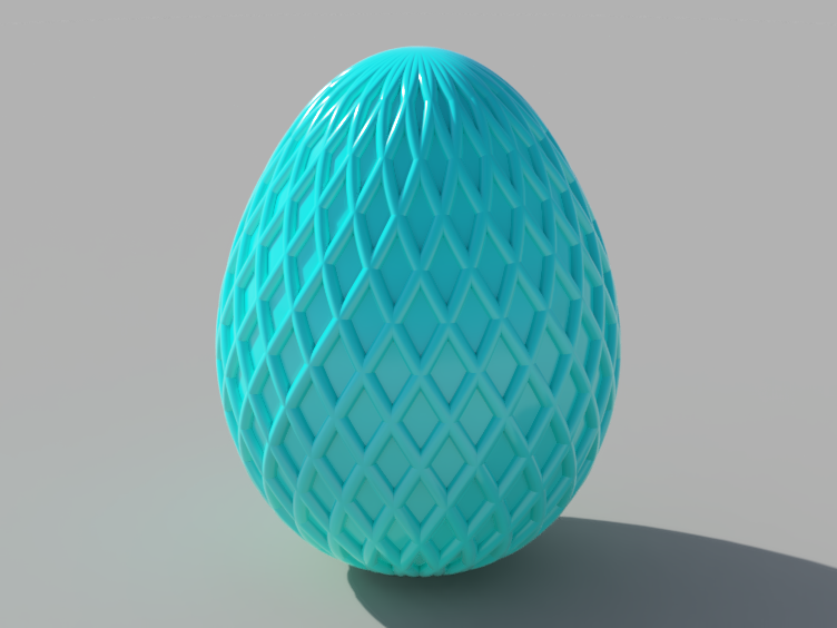 Diamond Egg by Bugman_140 | Download free STL model | Printables.com